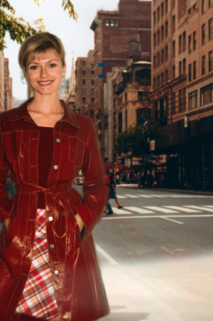 Kostümprobe mit Rolle Sara