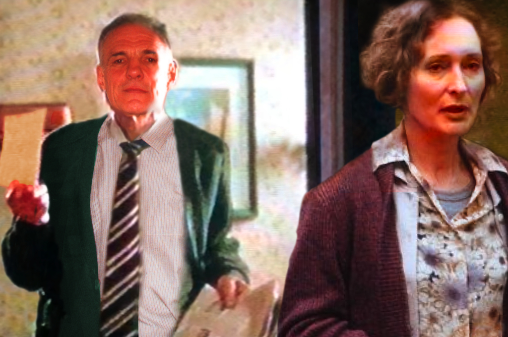 Ruths Tochter Liz und ihr Schwiegersohn Aaron