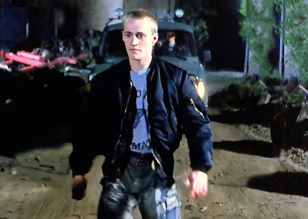 Alex auf dem Weg zum Lager