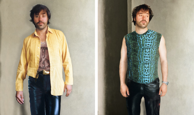 Kostüme für die Rückblenden werden probiert