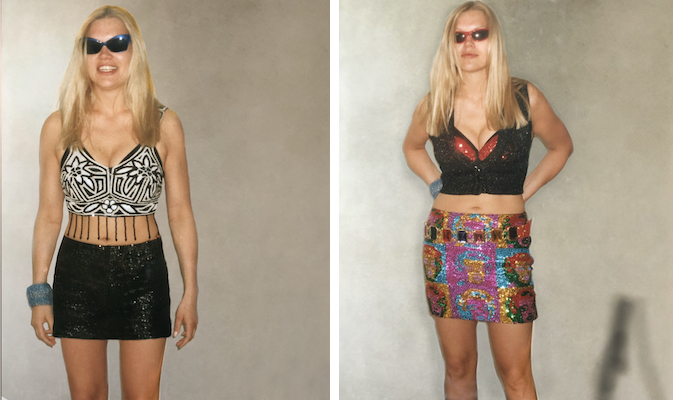 Kostüme für die Rückblenden von Rolle Rita