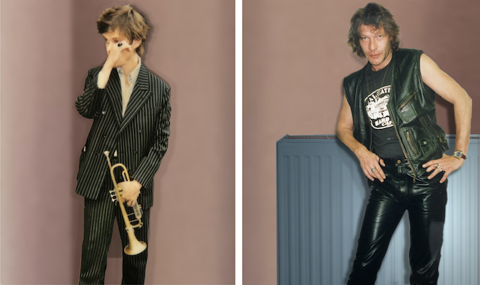 Kostüm für Rolle Freddi und den Boss des Rockerclubs