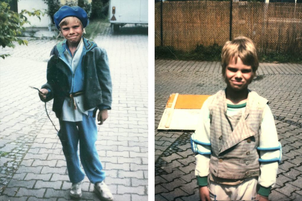 Der kleinste Sohn geht vor die Tür