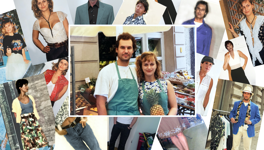 Auswahl von Kostümprobenfotos