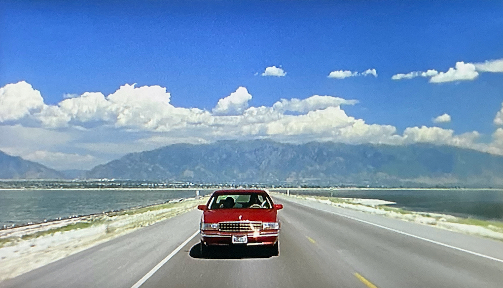 Cadillac fährt zum Großen Salzsee