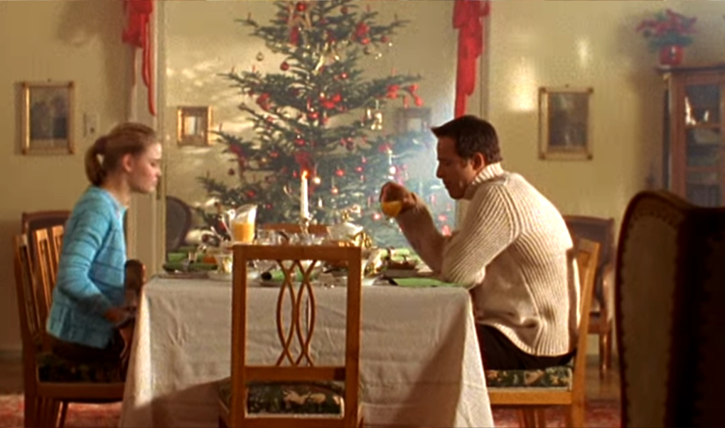 Max und Julia beim Frühstück