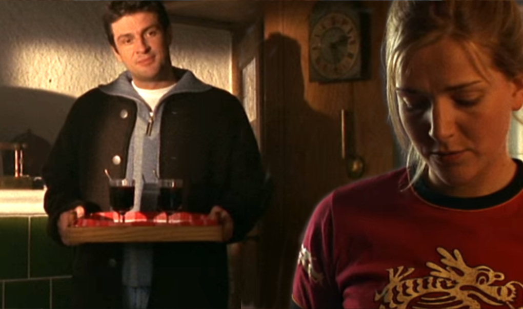 Pauline wird von Stefan getröstet