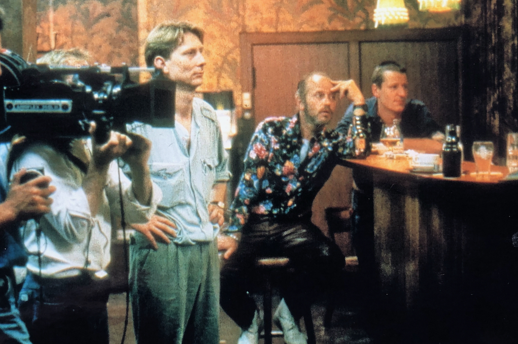 Der Regisseur gibt Anweisungen