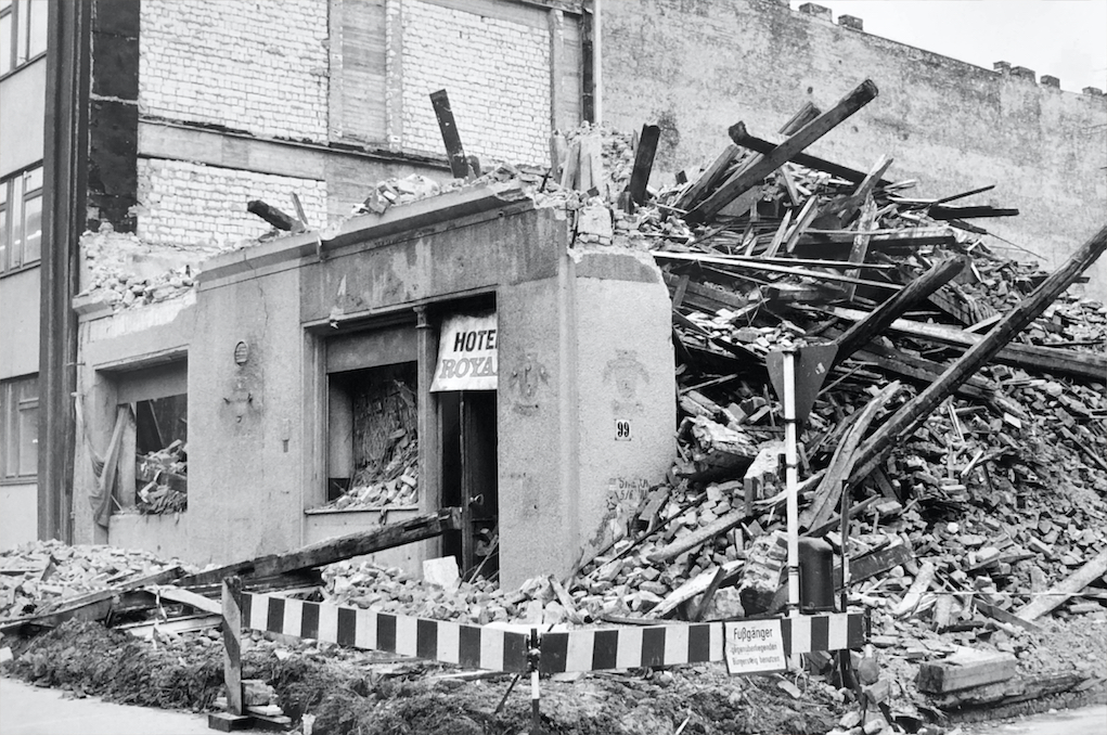 Das abgerissene Hotel Royal