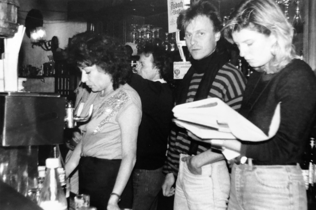 Regisseur und Regieassistentin